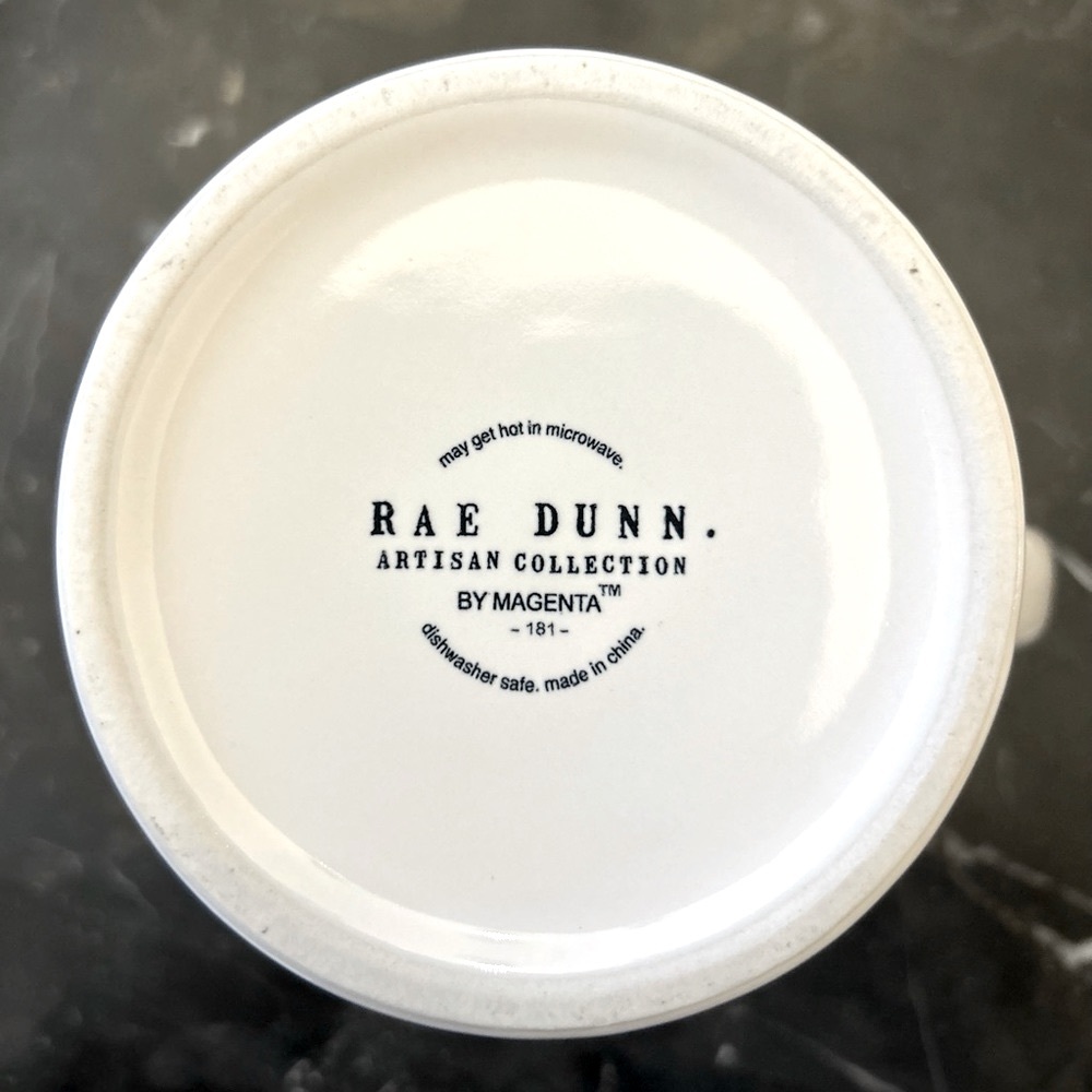 Rae Dunn Cerveza Beer Mug - Picture 3 of 3